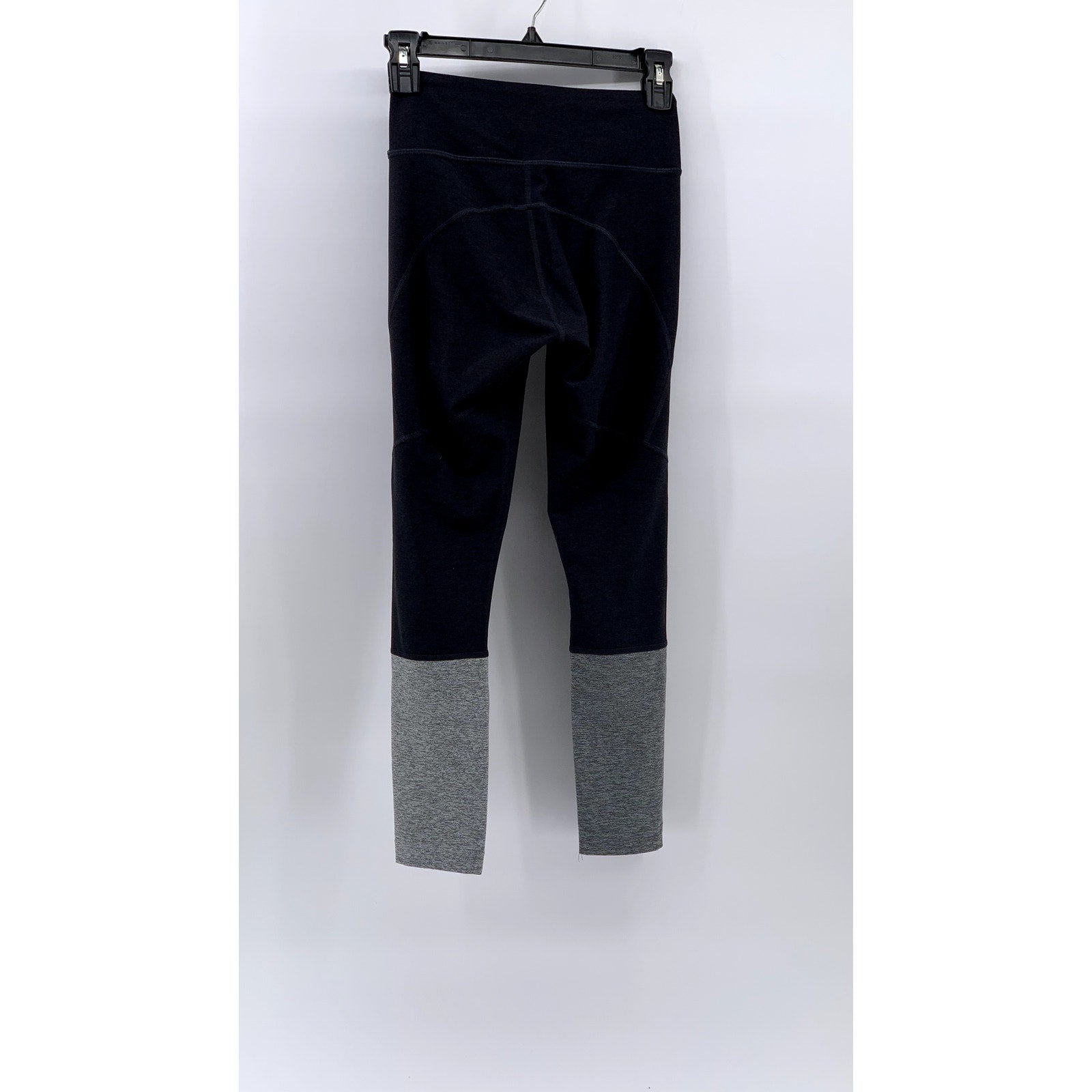 OUTDOOR VOICES Women's Gray Color-Block 7/8 Active Leggings SZ XS