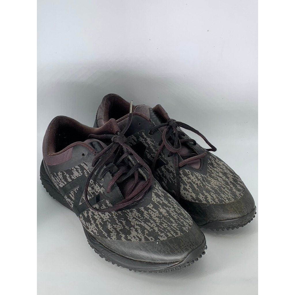 NEW BALANCE Men's Black-Gray Camo Fresh Foam Sneakers SZ 9