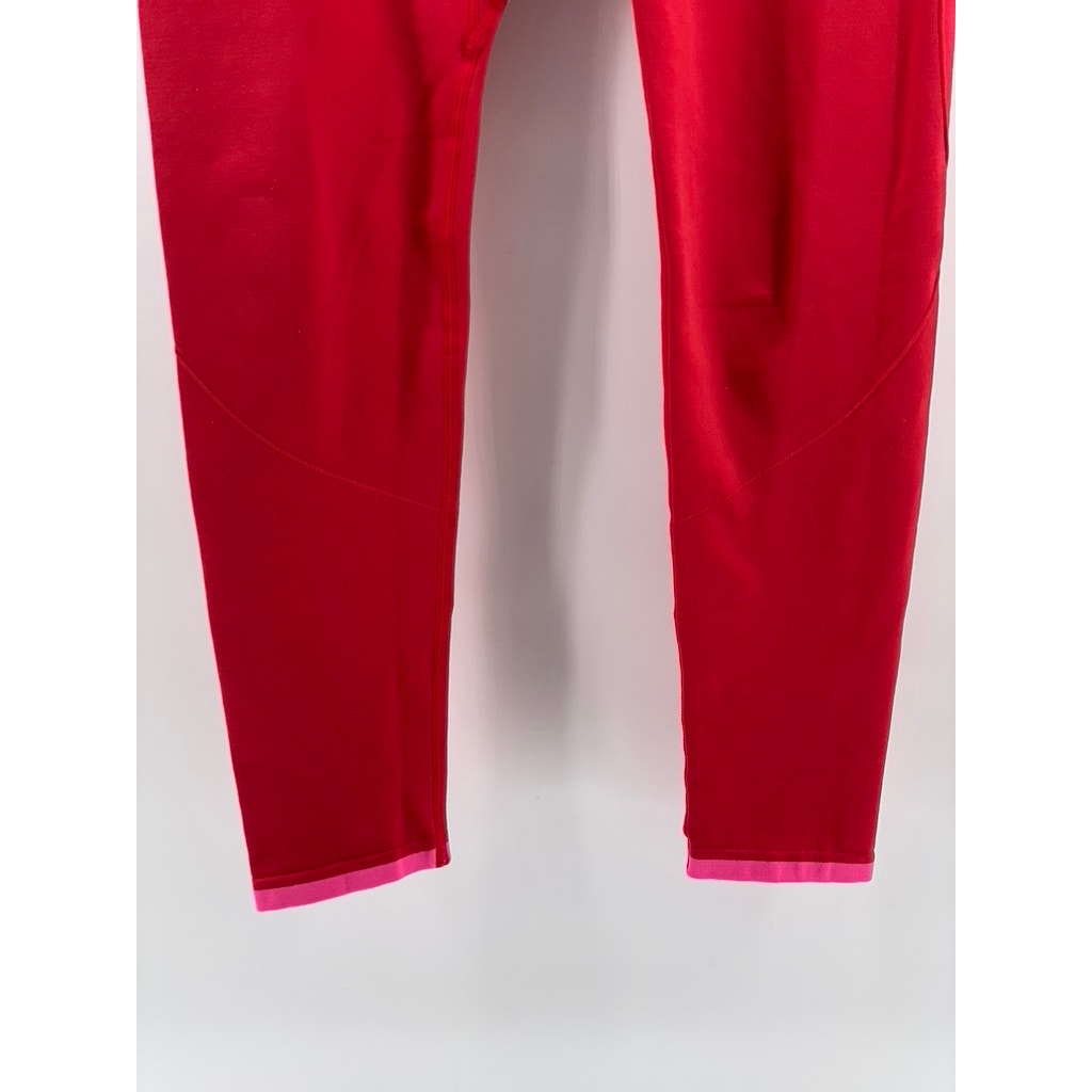 SOUL Women's Red-Pink Pull-On Stretch Leggings SZ M