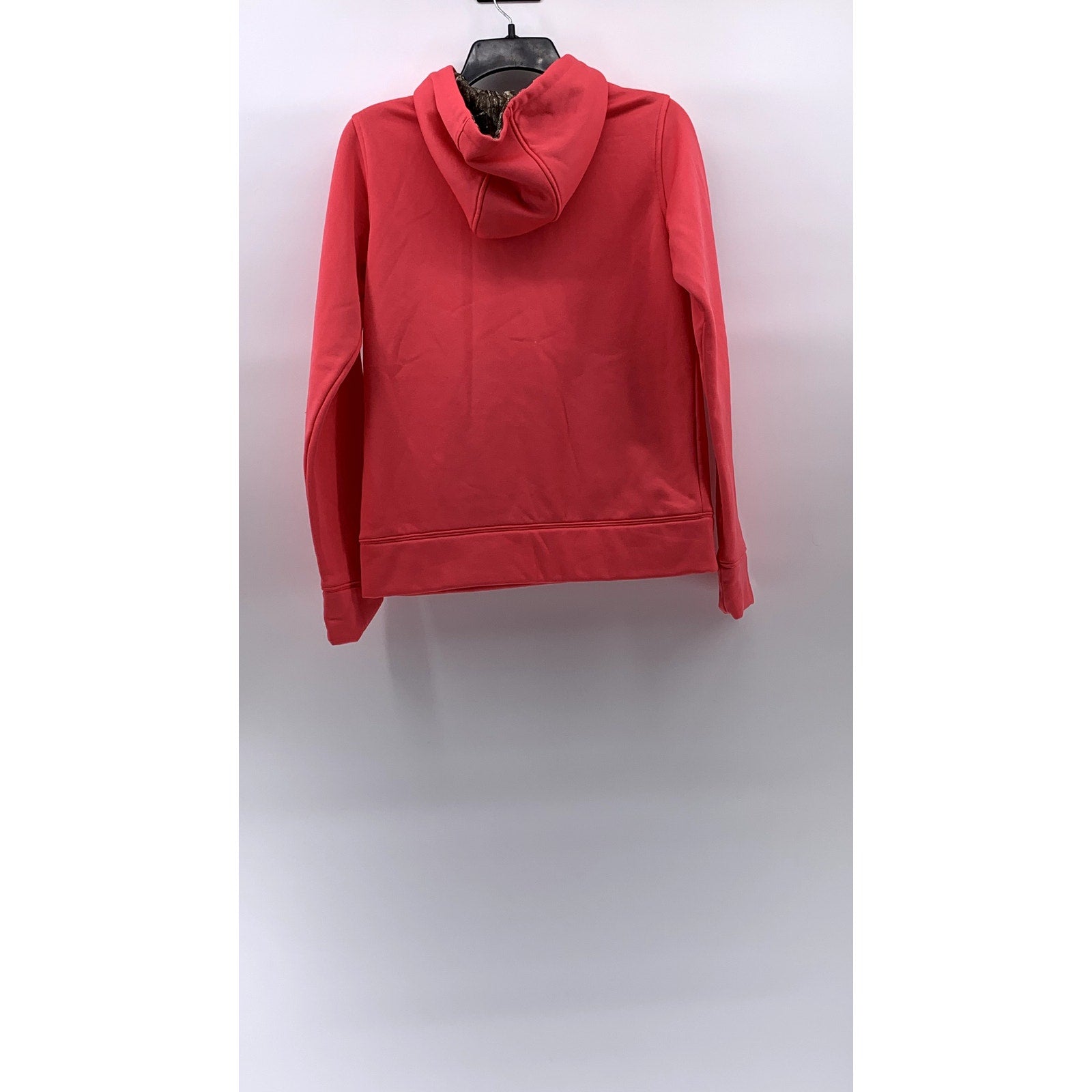 UNDER ARMOUR Women's Neon Pink Semi-Fitted Storm Caliber Hoodie SZ S