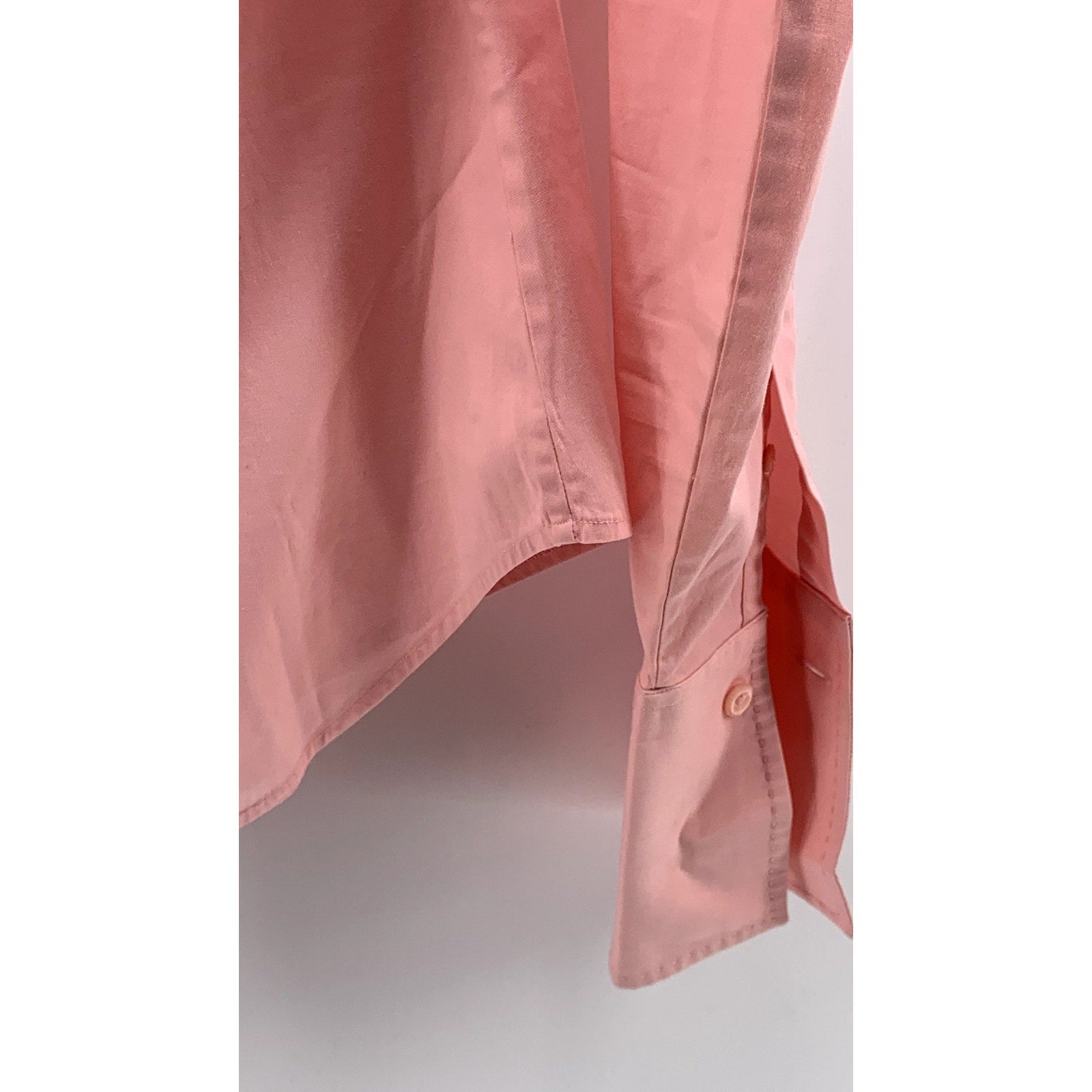 RALPH LAUREN Women's Vintage Pink Regular-Fit Button-Up Long Sleeve Top SZ 4