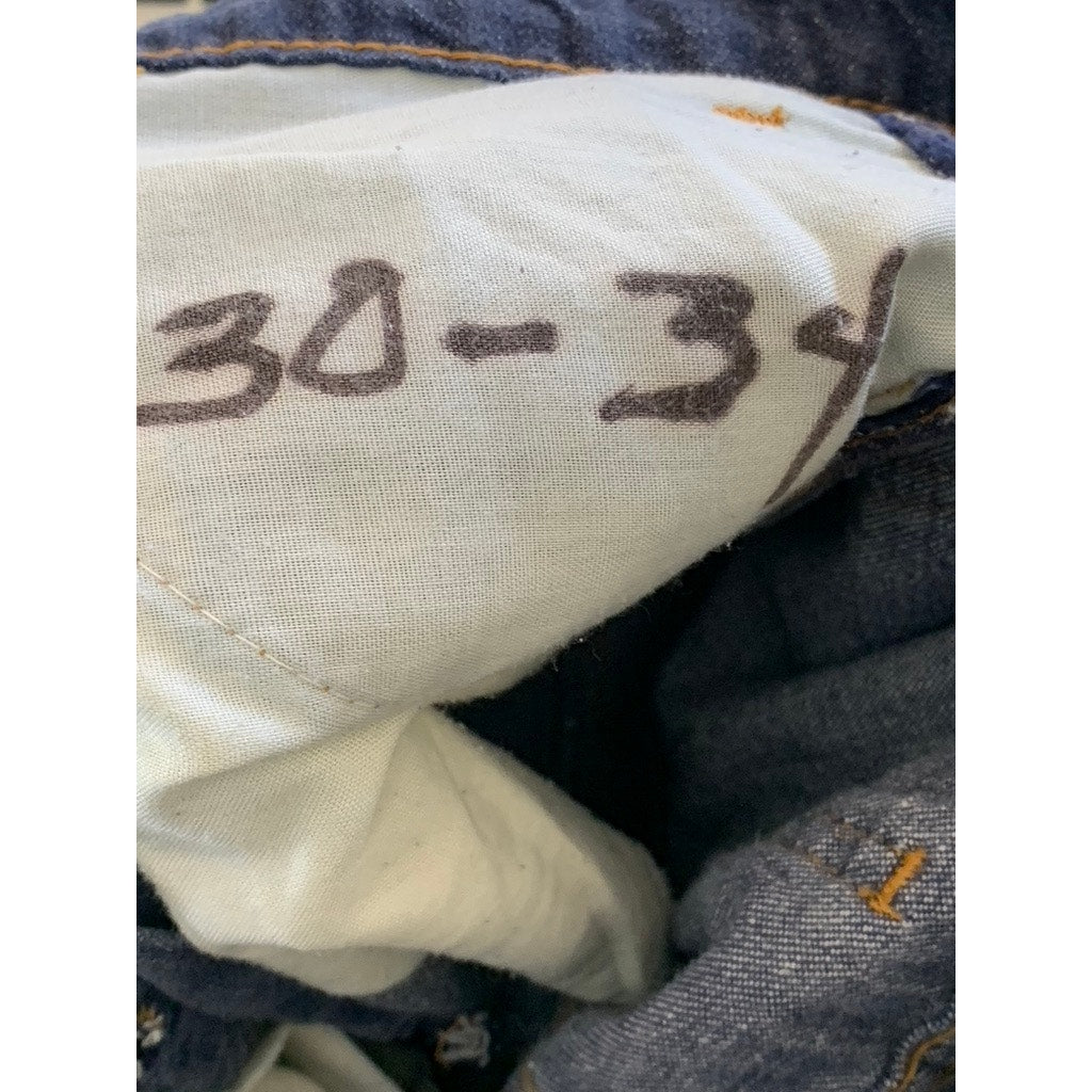 LEVI’S Women’s Vintage Dark Blue Button-Up Denim Bootcut Jean SZ 30x34