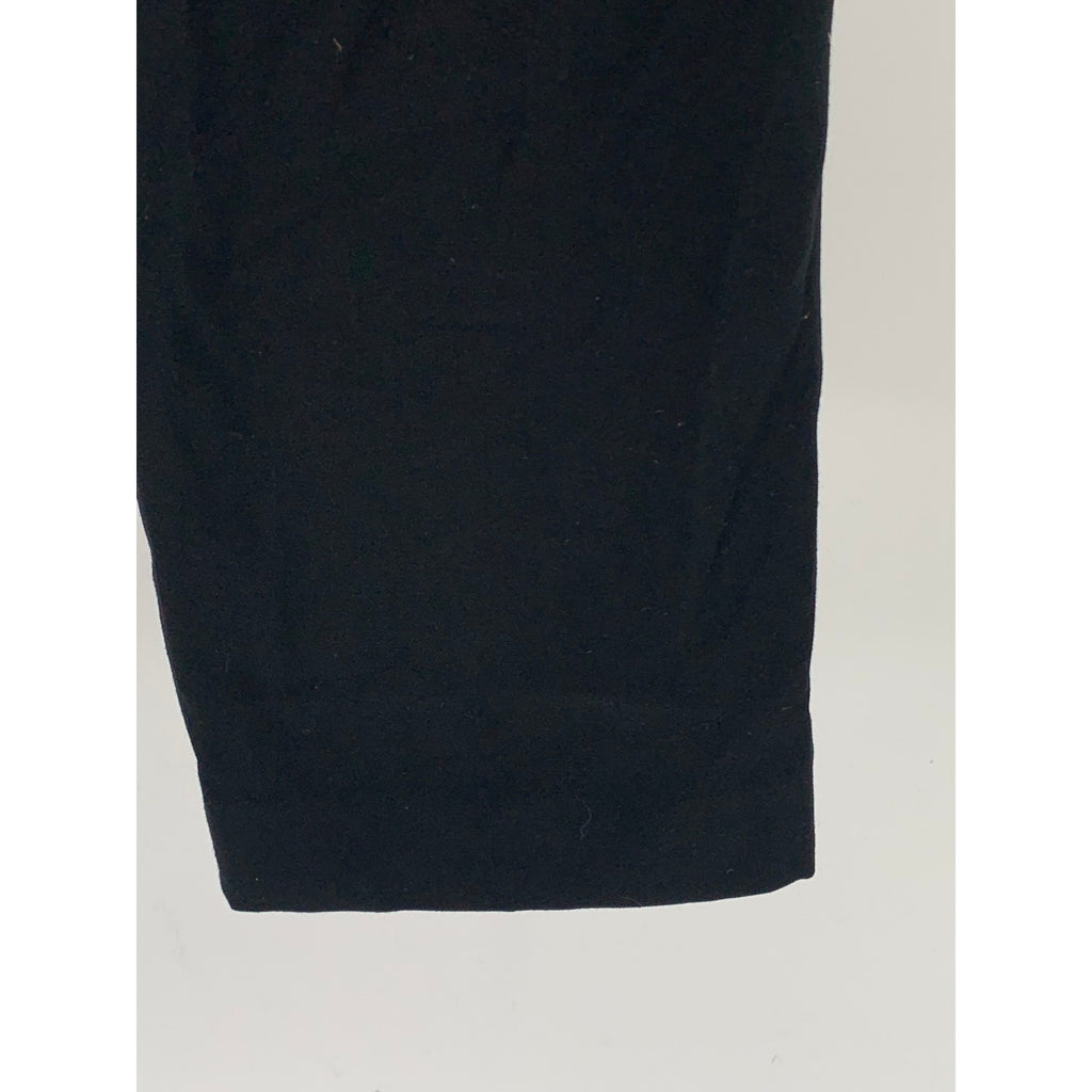 ALFANI Women's Black Solid Mid-Rise Straight-Leg Short Dress Pant SZ 4S