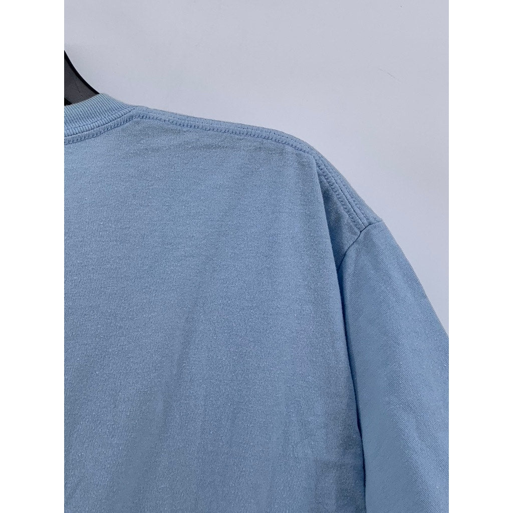 MERCH MERCH BABY Men's Light Blue Vanilla Ice Graphic T-Shirt SZ L