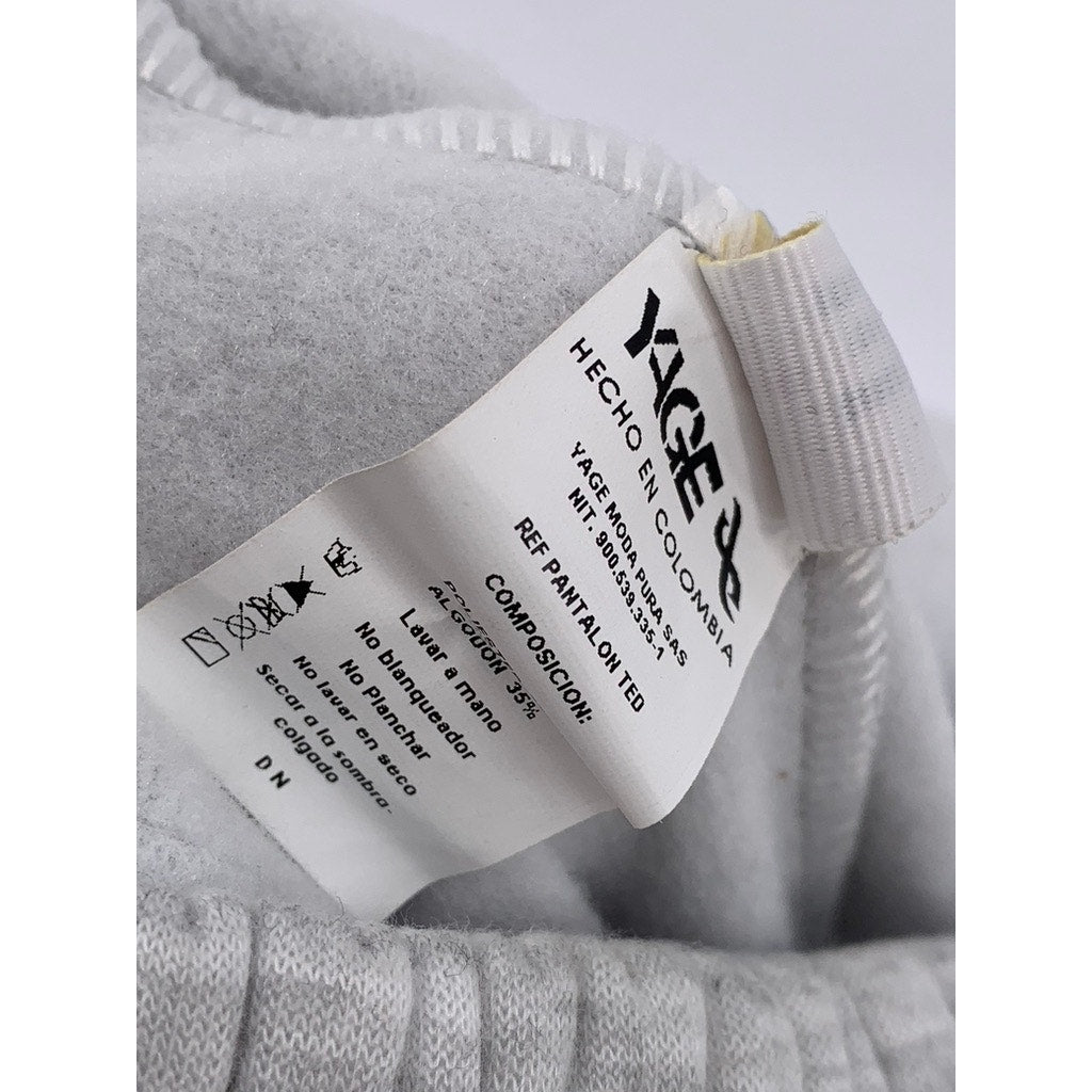 YAGE Men's Gray Relaxed-Fit Sweatpants SZ S