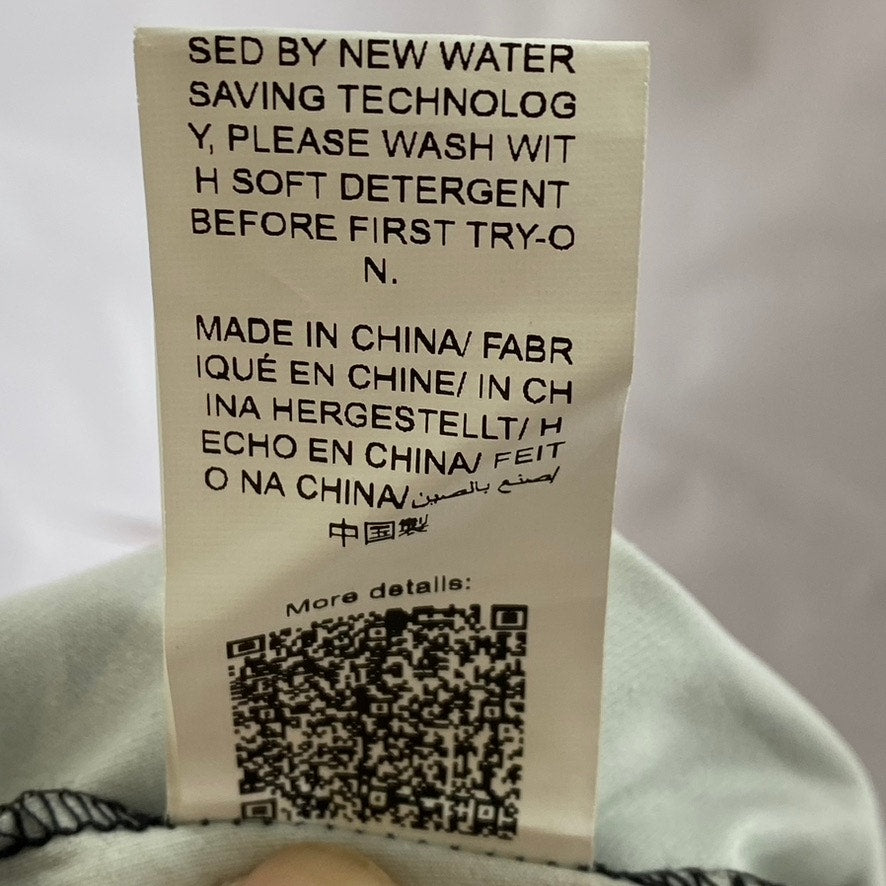 HENGSHENG JEANS Women's Army Green Star Print Military Style Straight Skirt SZ M