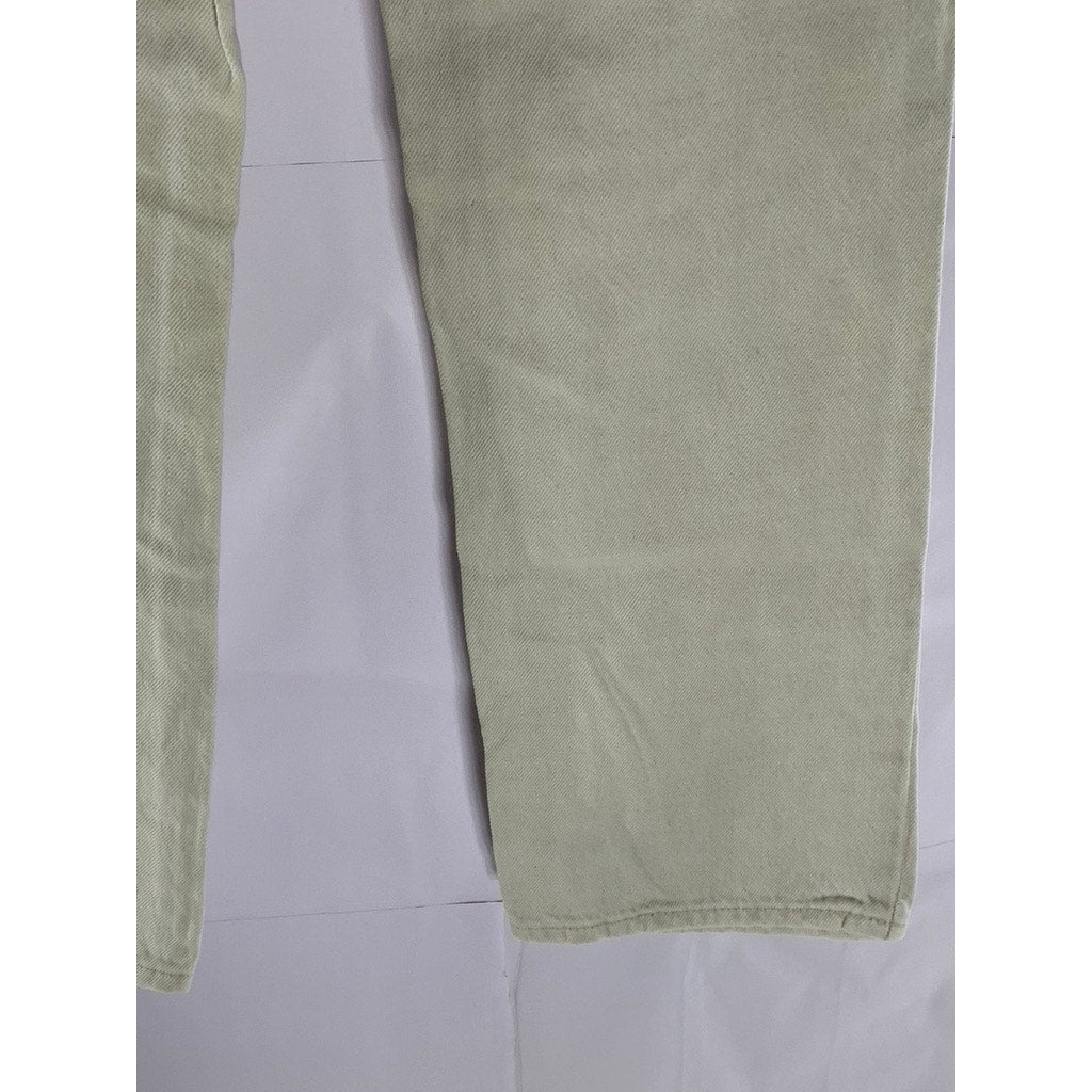 ROLLA'S JEANS Women's Off-White High-Rise Original Straight Denim Jean SZ 26