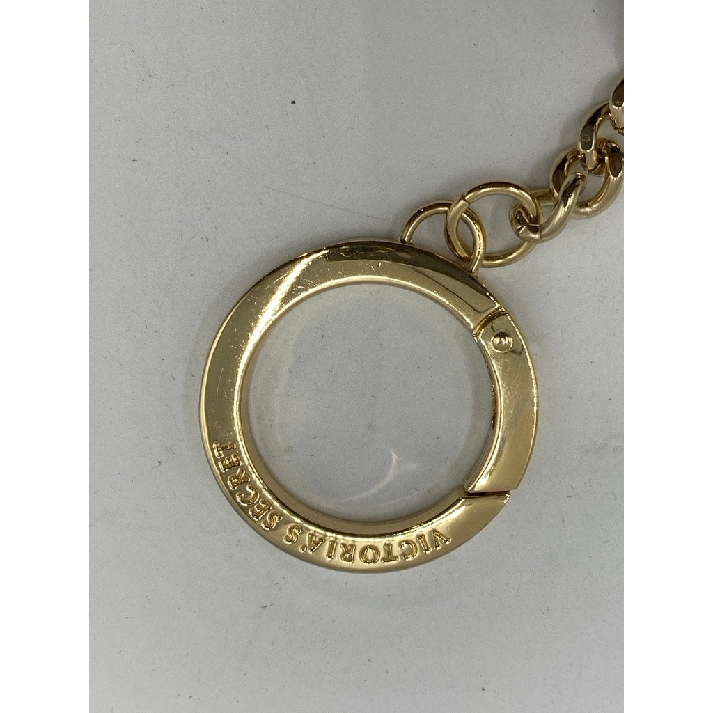 VICTORIA'S SECRET Women's Navy Blue Woven Small Wallet