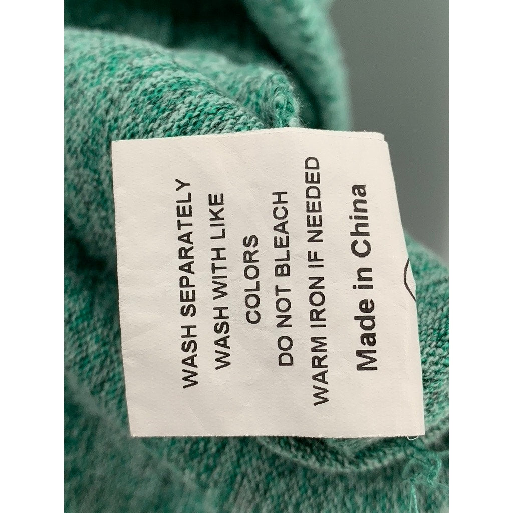 UNBRANDED Men's Green Printed Long Sleeve Shirt SZ L