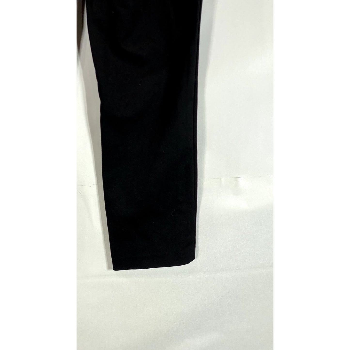 RACHEL ZOE Women's Black Solid Straight Leg Pull-On Pants SZ 4