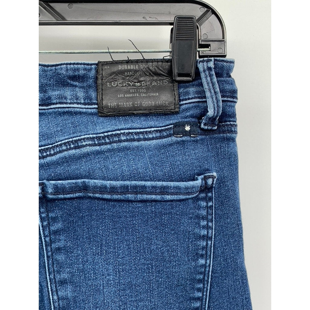 LUCKY BRAND Women's Blue Denim Ava Skinny Jegging Jeans SZ 10/30