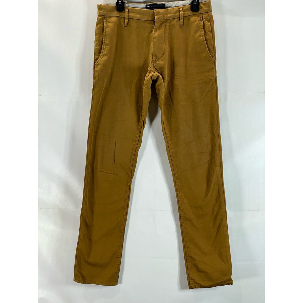 MARC By MARC JACOBS Men's Bronze Brown Shane Fit Slim Classic Chino Pant SZ30x34