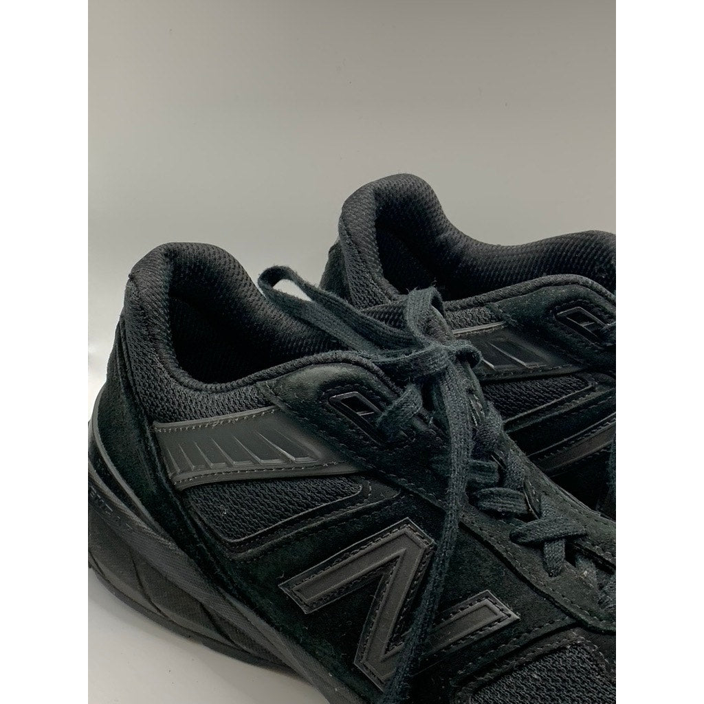 NEW BALANCE Men's Black 990V5 Mesh Lace-Up Running Sneakers SZ 9.5