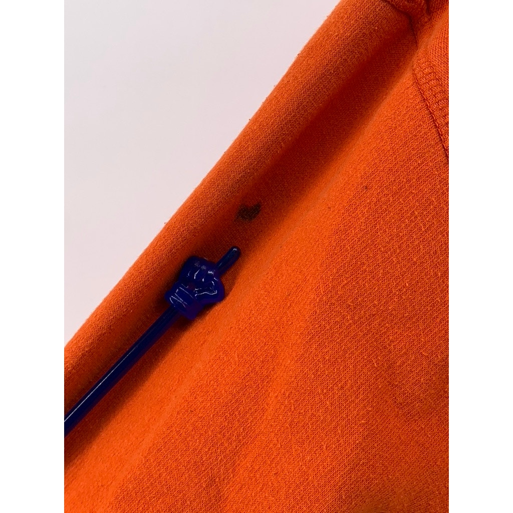 H&M Men's Orange Classic Relaxed Fit Hoodie SZ L