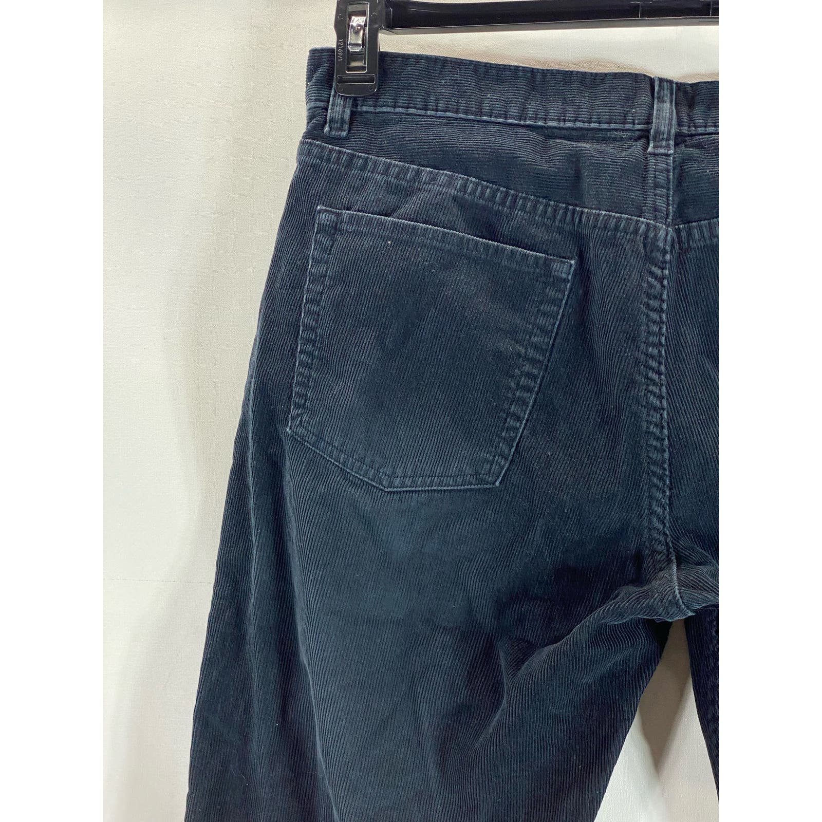 BANANA REPUBLIC Men's Navy Corduroy Straight-Leg Five-Pocket Pant SZ 35X30