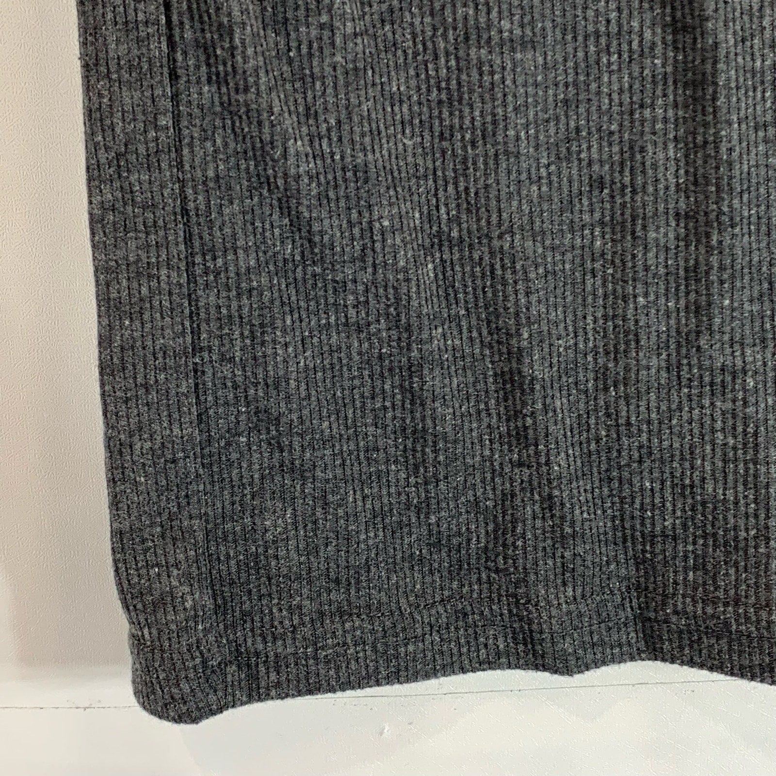 SPYDER Men's Dark Gray Crewneck Ribbed Lightweight Tank SZ M