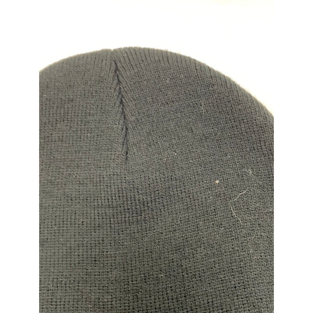 UNBRANDED Black Knit Embroidered Origami Bird Beanie SZ OS