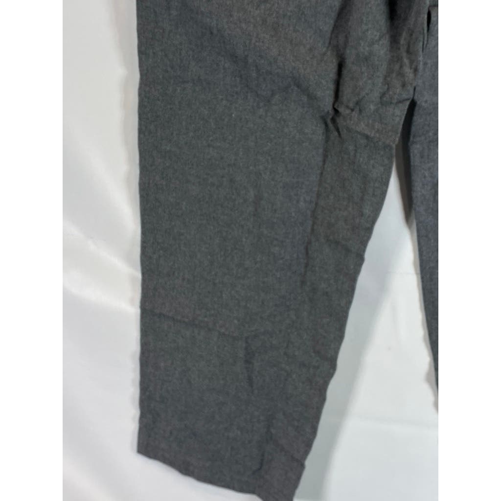 EDDIE BAUER Men's Dark Smoke Cotton Classic-Fit Drawstring Sleep Pant SZ L