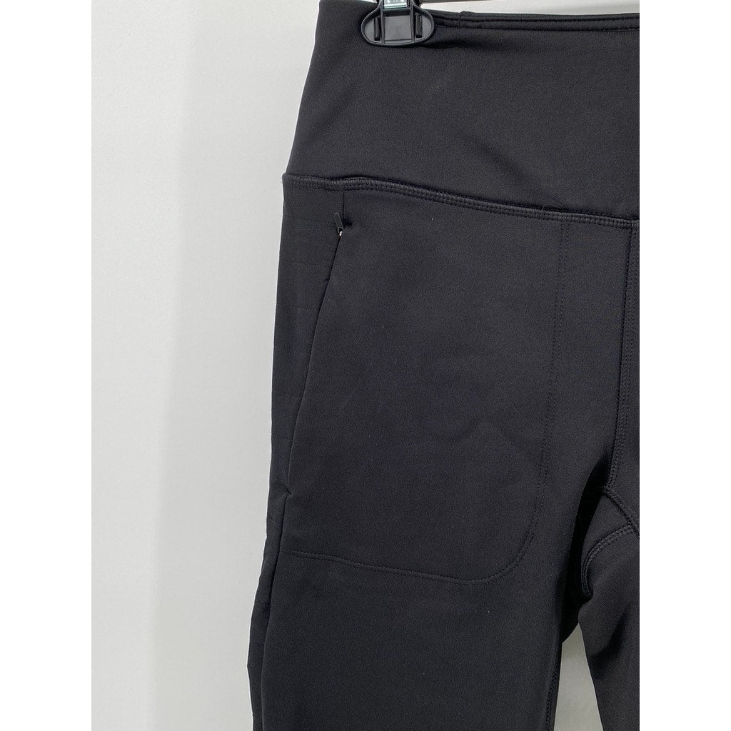 SPYDER Womens Black Workout Leggings SZ (M)