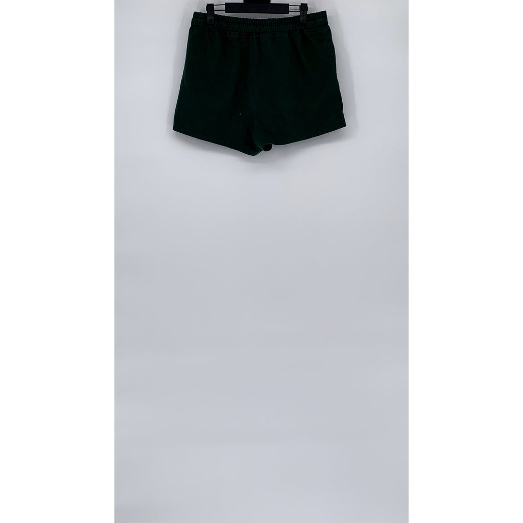 MUTTONHEAD Unisex Adult Forest Green Drawstring Casual Shorts SZ M