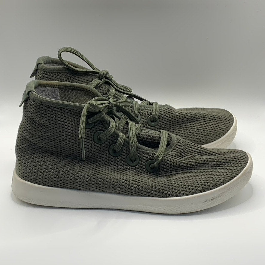 ALLBIRDS Women's Olive Tree Topper Lightweight Hi-Top Lace-Up Sneakers SZ 9