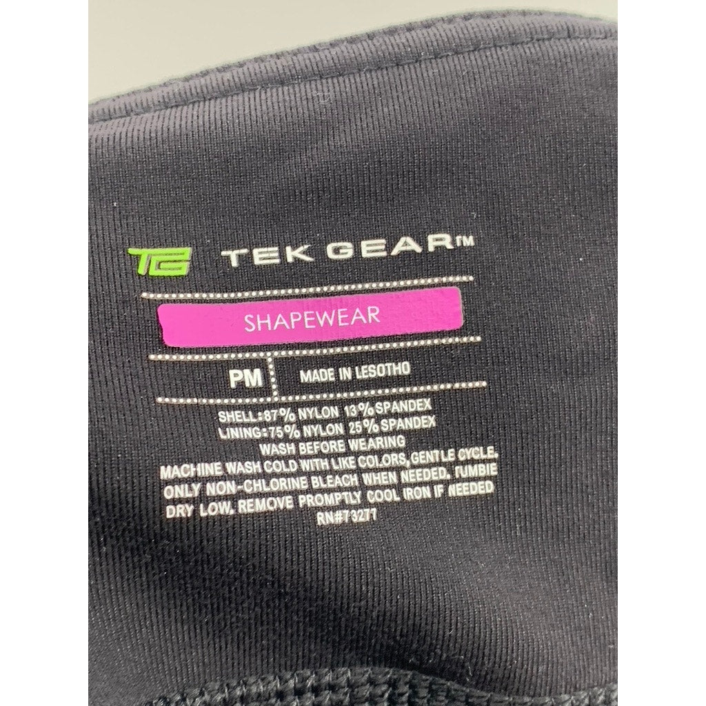 TEK GEAR Women's Petite Black Shapewear Flared Workout Pants SZ P/M