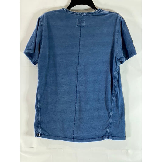 RAG & BONE Men's Blue Standard Issue Basic Crewneck Short Sleeve T-Shirt SZ S