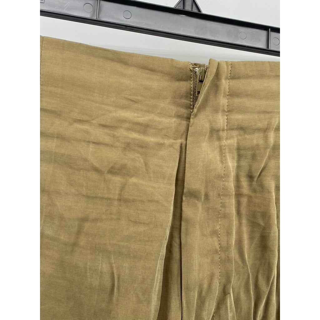 FOREVER 21 CONTEMPORARY Women's Green Lightweight Shorts SZ L