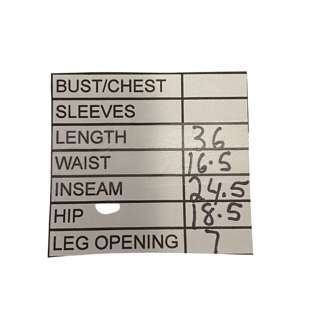 H&M Men's Black Solid Slim-Fit Denim Five-Pocket Jean SZ 32