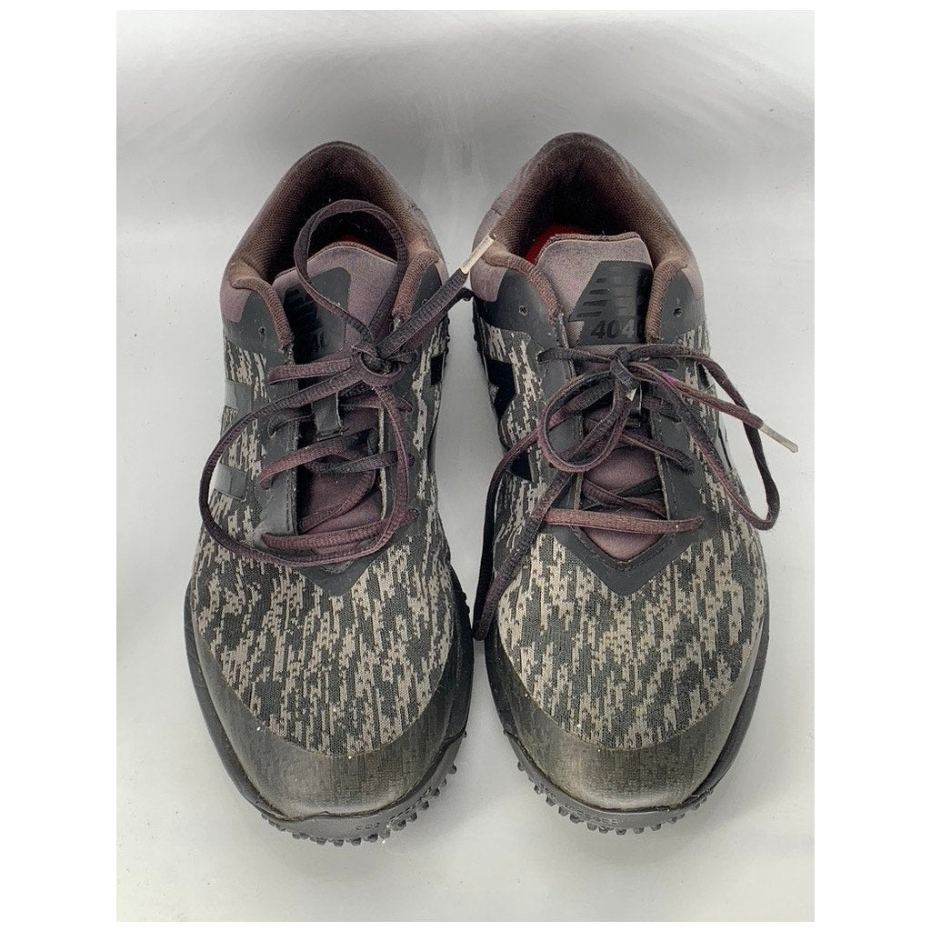 NEW BALANCE Men's Black-Gray Camo Fresh Foam Sneakers SZ 9