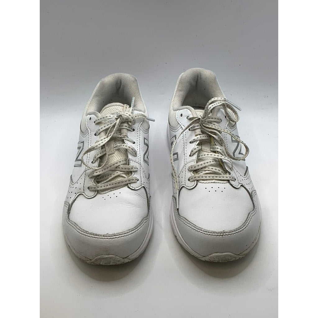 NEW BALANCE Women's White 411V1 Walking Strike Sneakers SZ 7.5