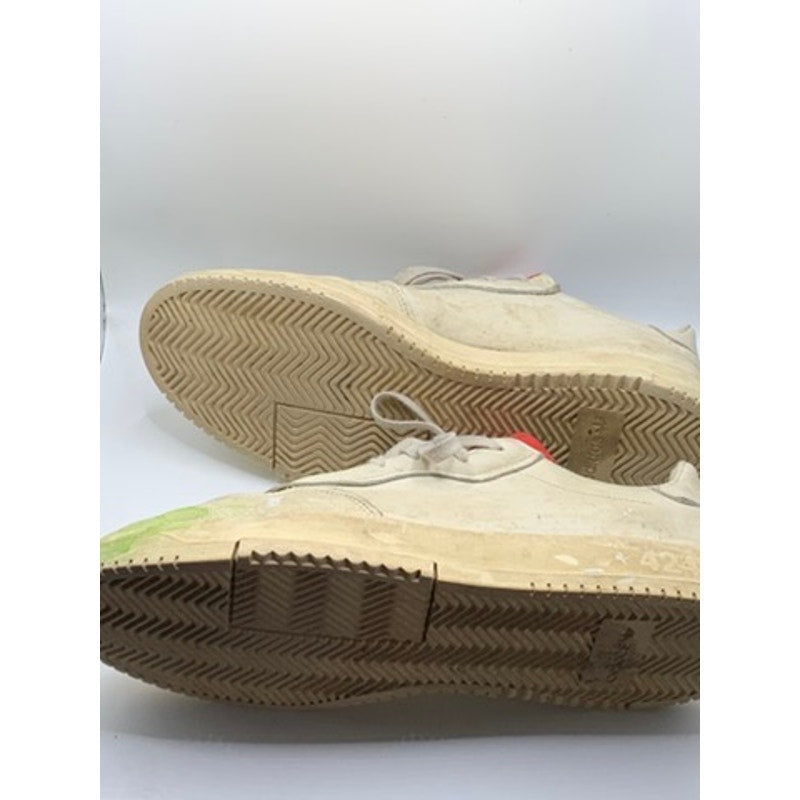 ADIDAS Men's Off-White 424 Leather Sneaker SZ 12.5