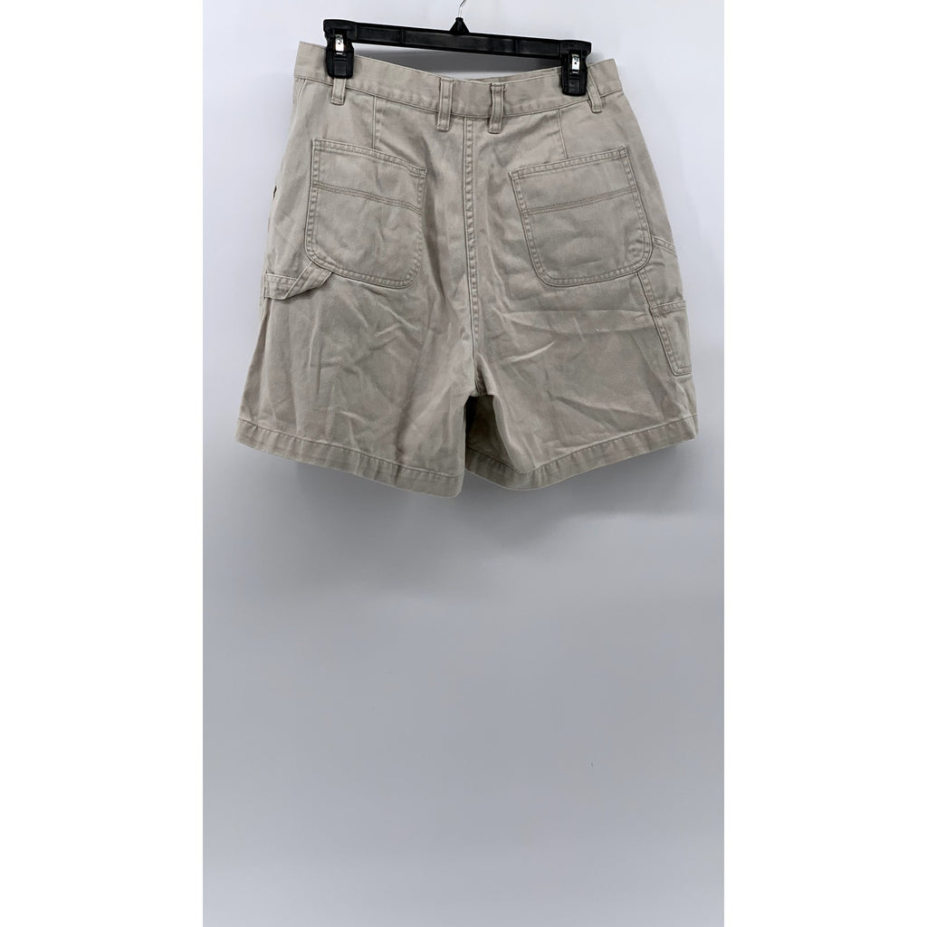 CHRISTOPHER & BANKS Women's Beige Chino Shorts SZ 10