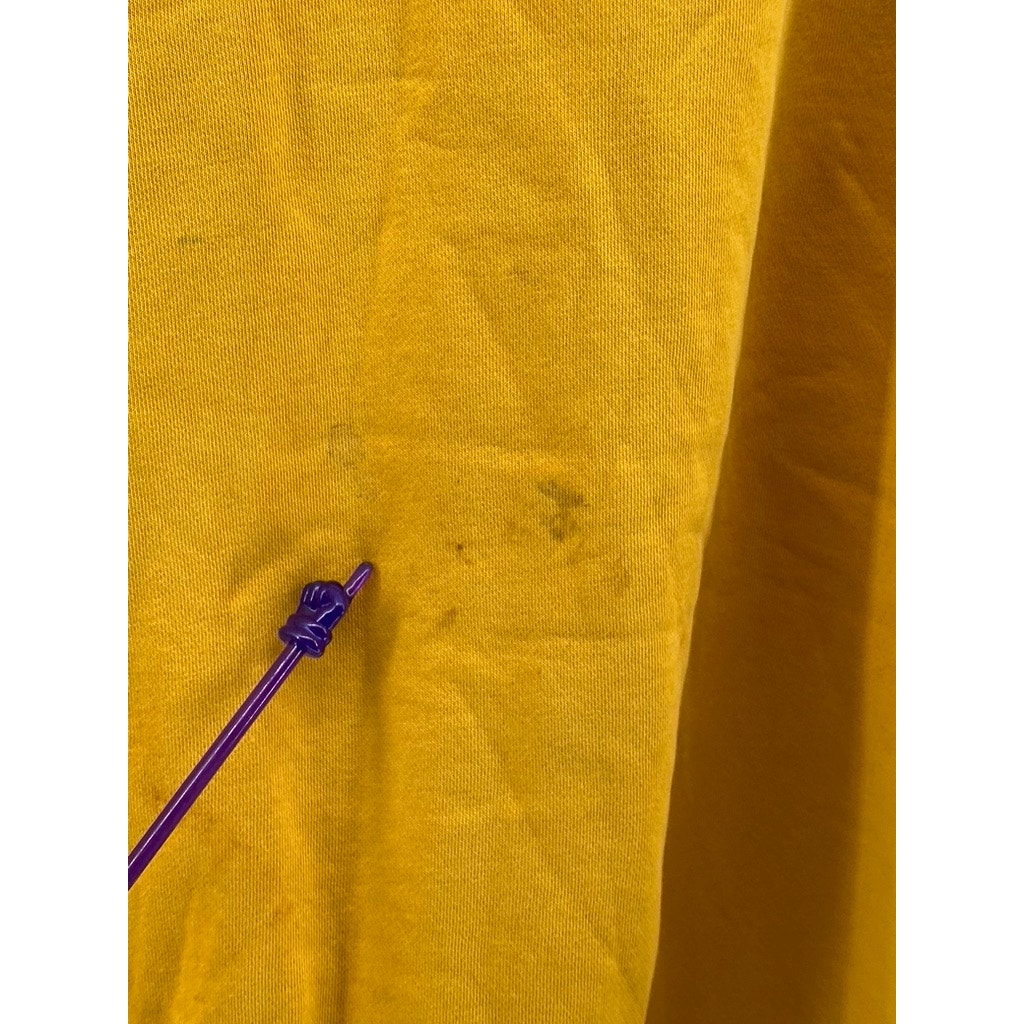 EVERLAST SPORT Men's Mustard Yellow Crewneck Long Sleeve Casual Sweatshirt SZ L