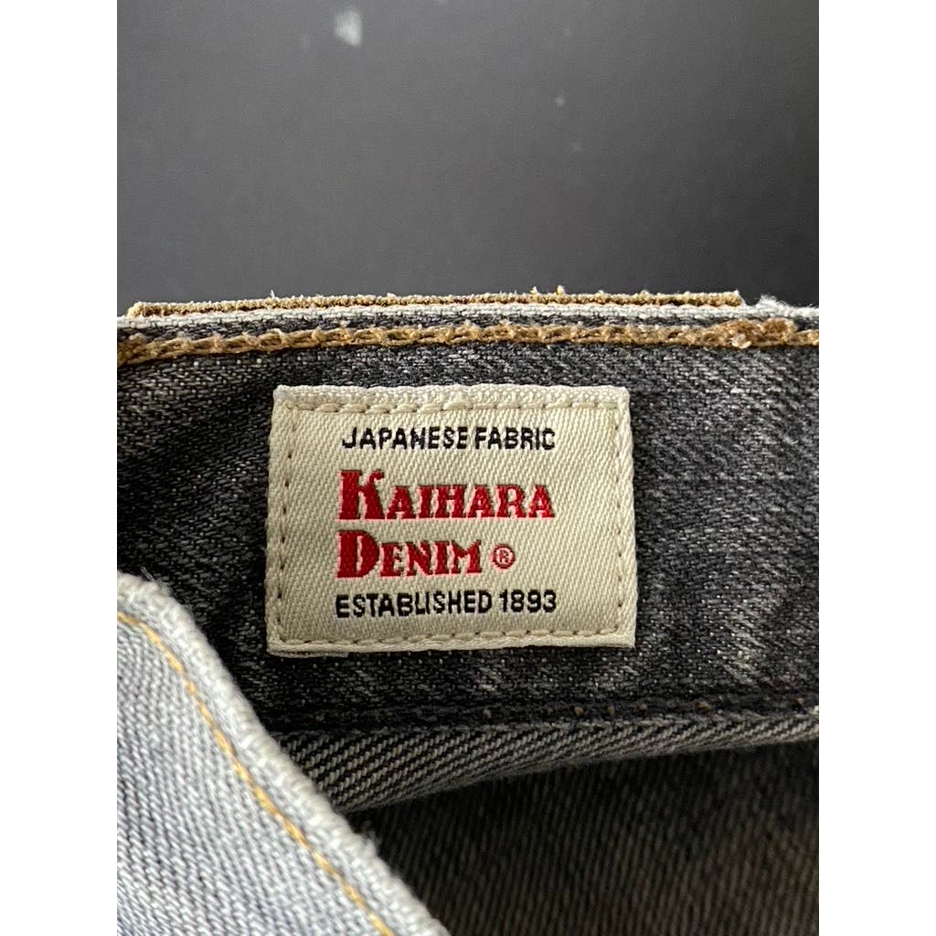 J.CREW Men's Gray 770 Straight-Leg Kaihara Denim jeans SZ 32X30