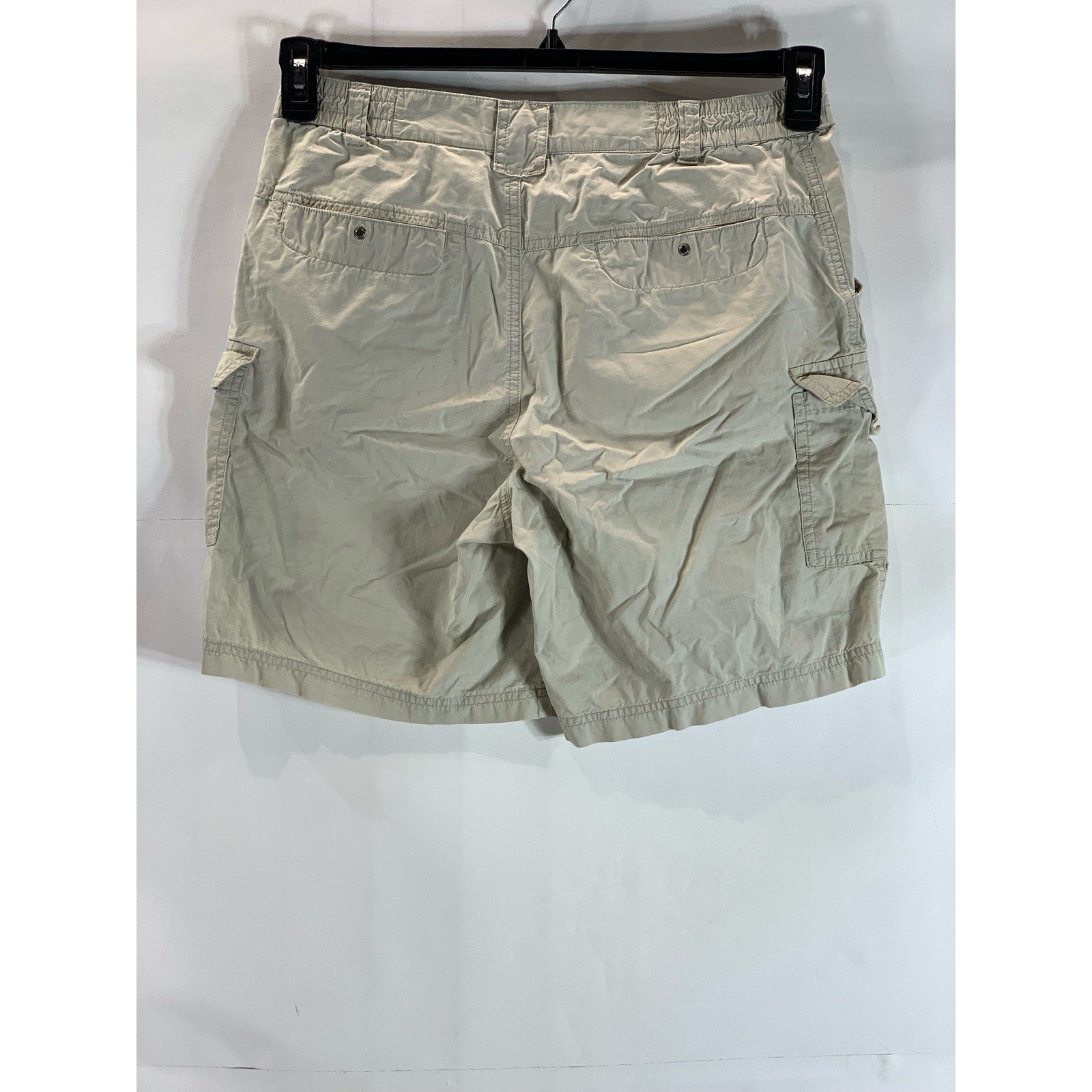 COLUMBIA SPORTSWEAR Women's Beige Regular-Fit Cargo Shorts SZ M