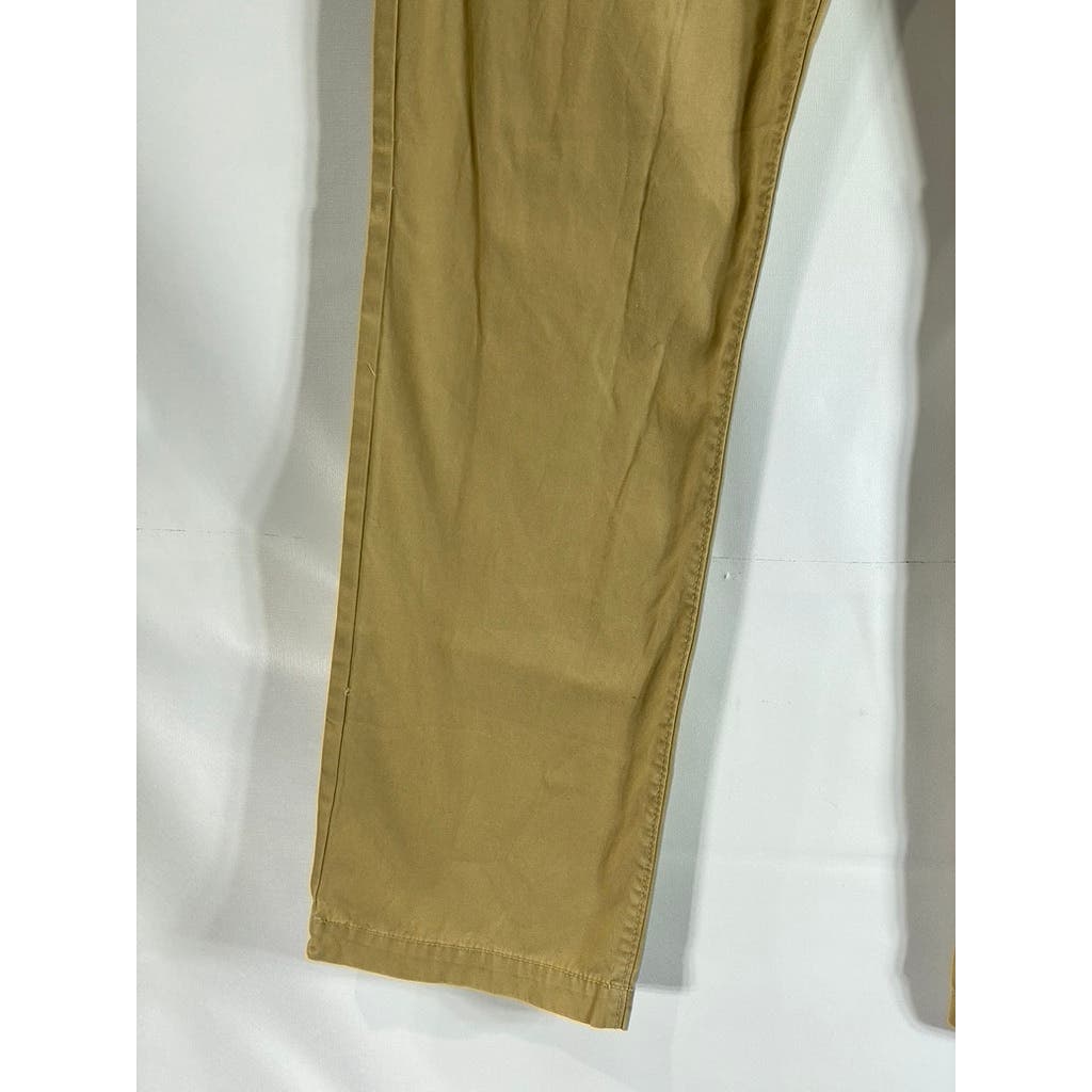 AMERICAN EAGLE OUTFITTERS Men's Tan Original Straight Chino Pant SZ 32X30