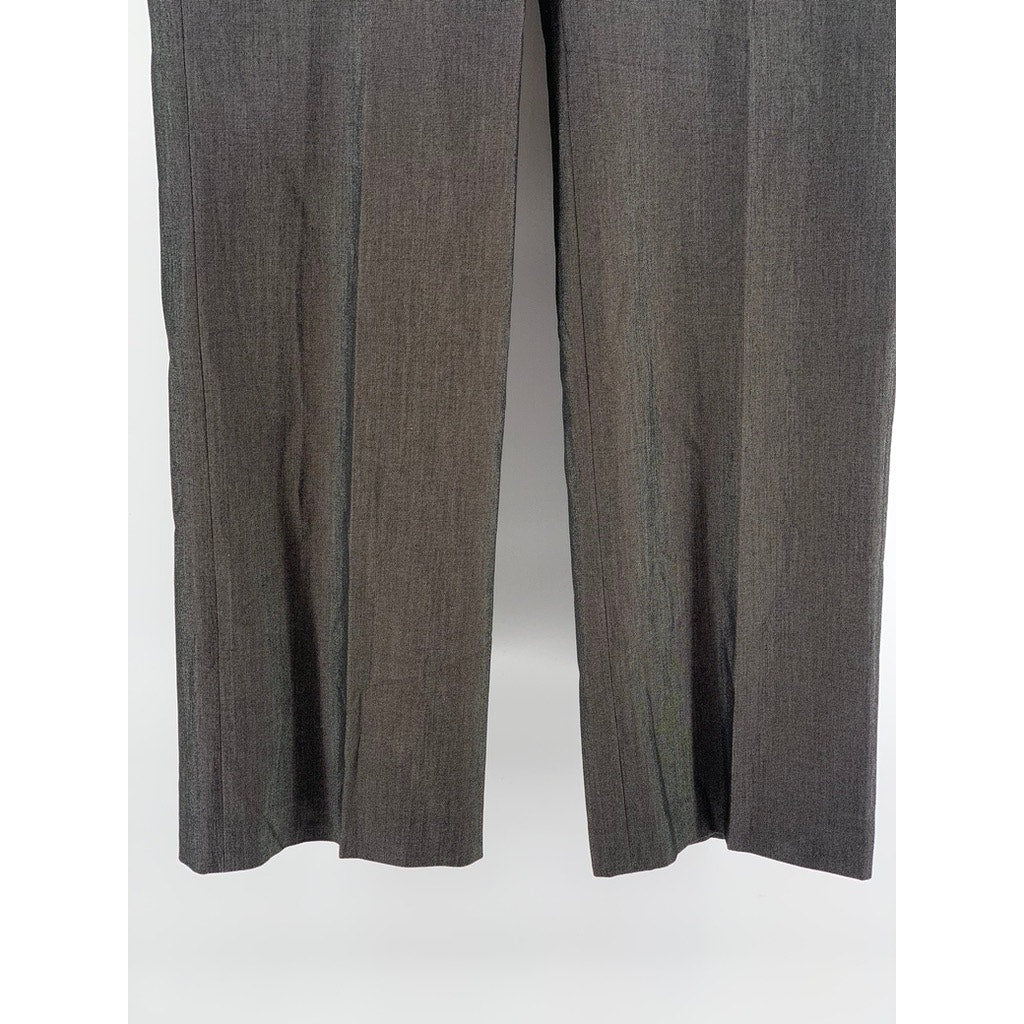 FIMAS Women's Charcoal Gray Straight Leg Pants SZ 42(US12)