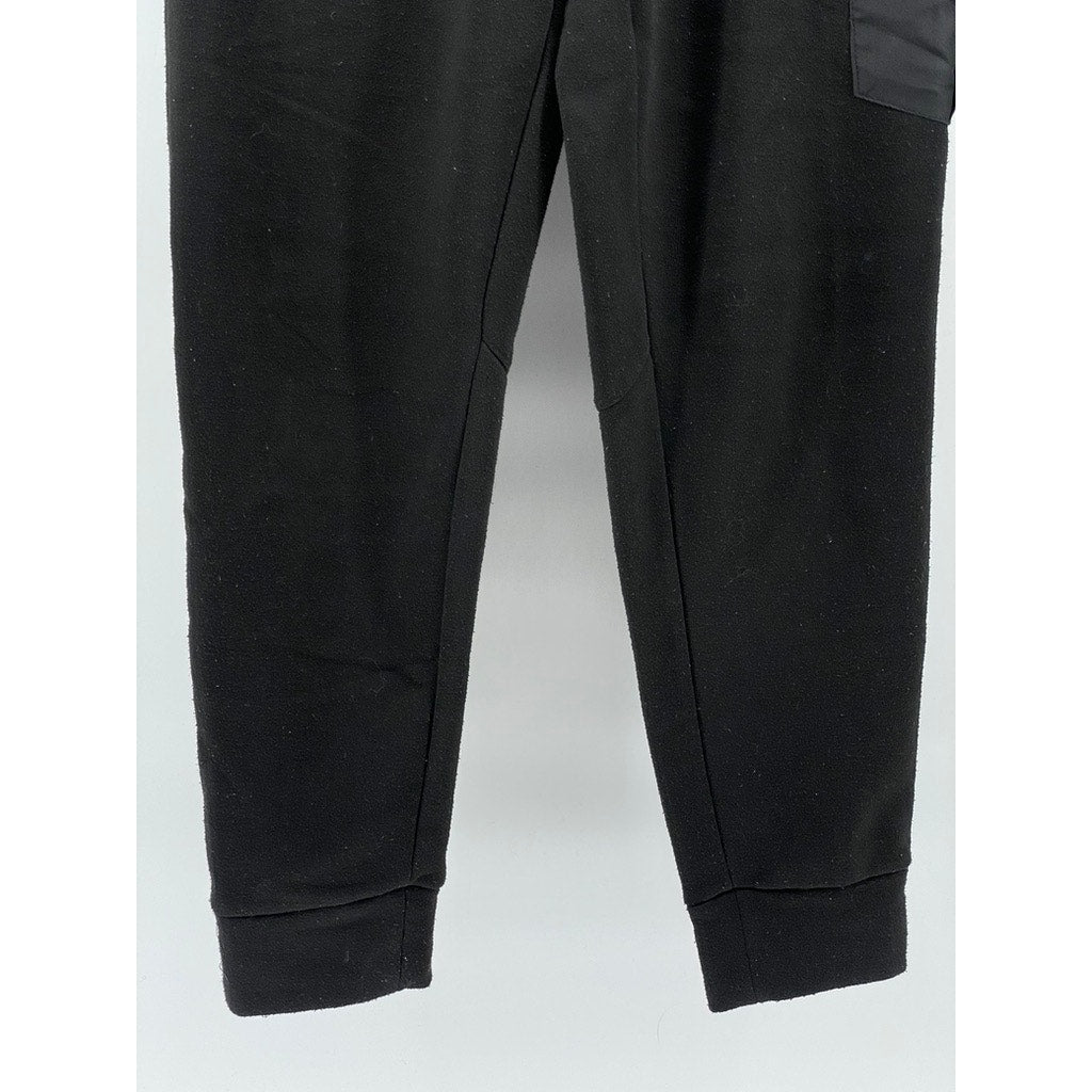 RBX ACTIVE Men's Black Drawstring Pull-On Casual Jogger Sweatpants SZ M