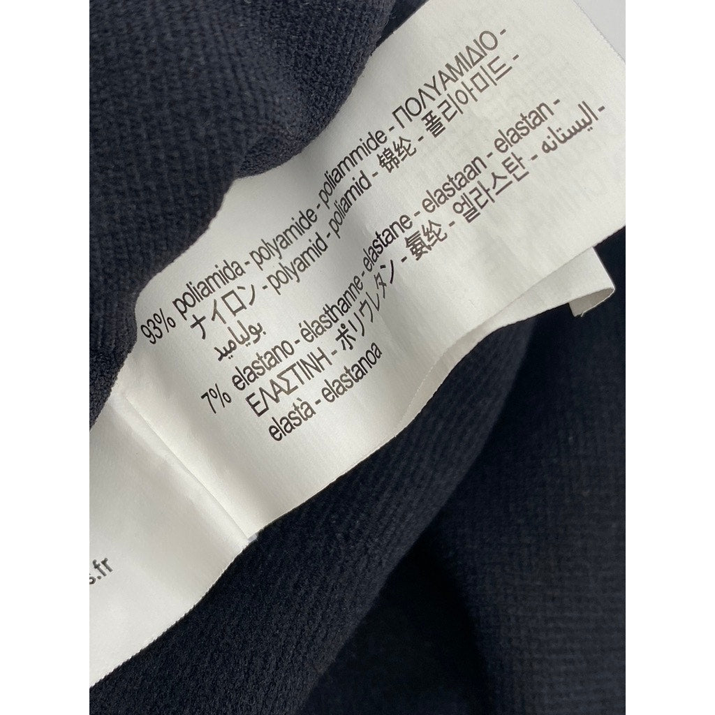 ZARA Women's Black Under Layer Rib Knit Mini Skort SZ XS/S