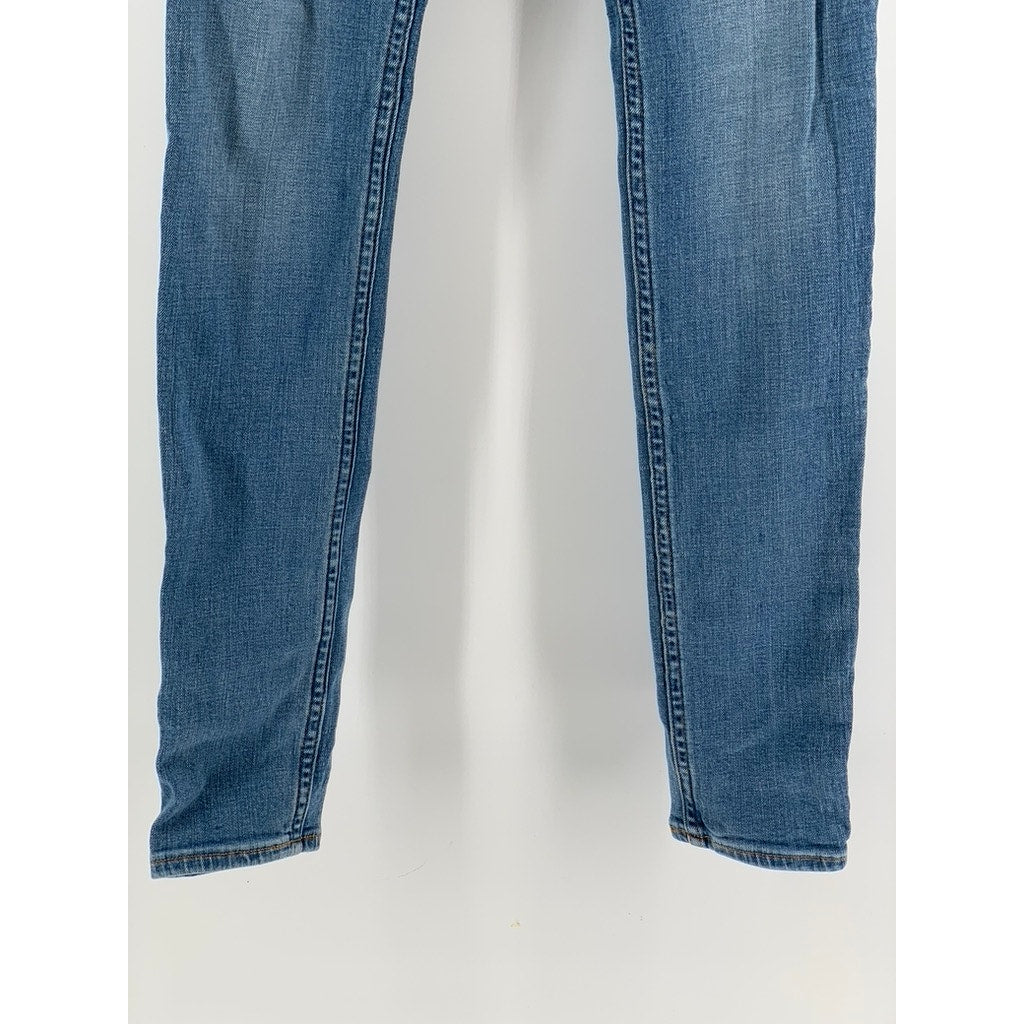 ABERCROMBIE & FITCH Women's Blue Denim Super Skinny Jeans SZ 2