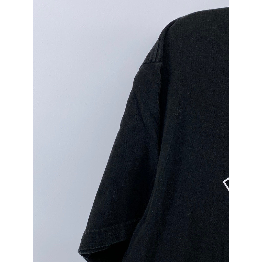 FANATICS Men's Black New York Yankees Logo Crewneck Short Sleeve T-Shirt SZ XL