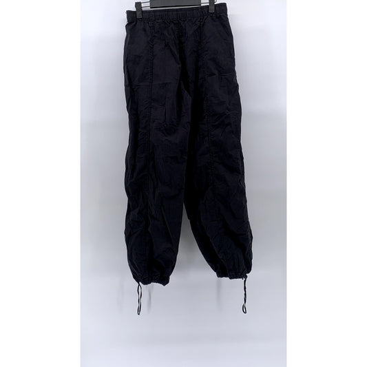 ZARA Women's Black Pull-On Drawstring Jogger Pants SZ XS