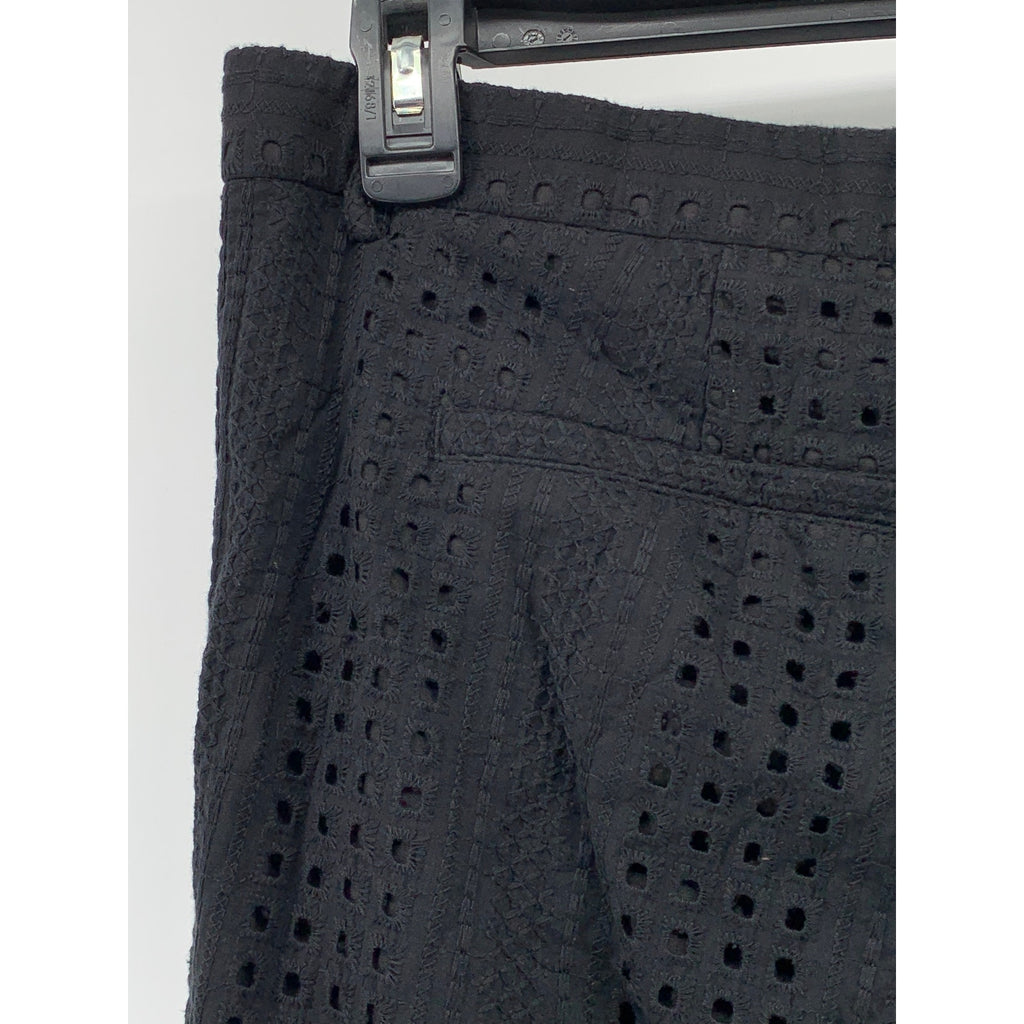 INC INTERNATIONAL CONCEPTS Men's Black Slim-Fit Eyelet Cutout Pants SZ 40