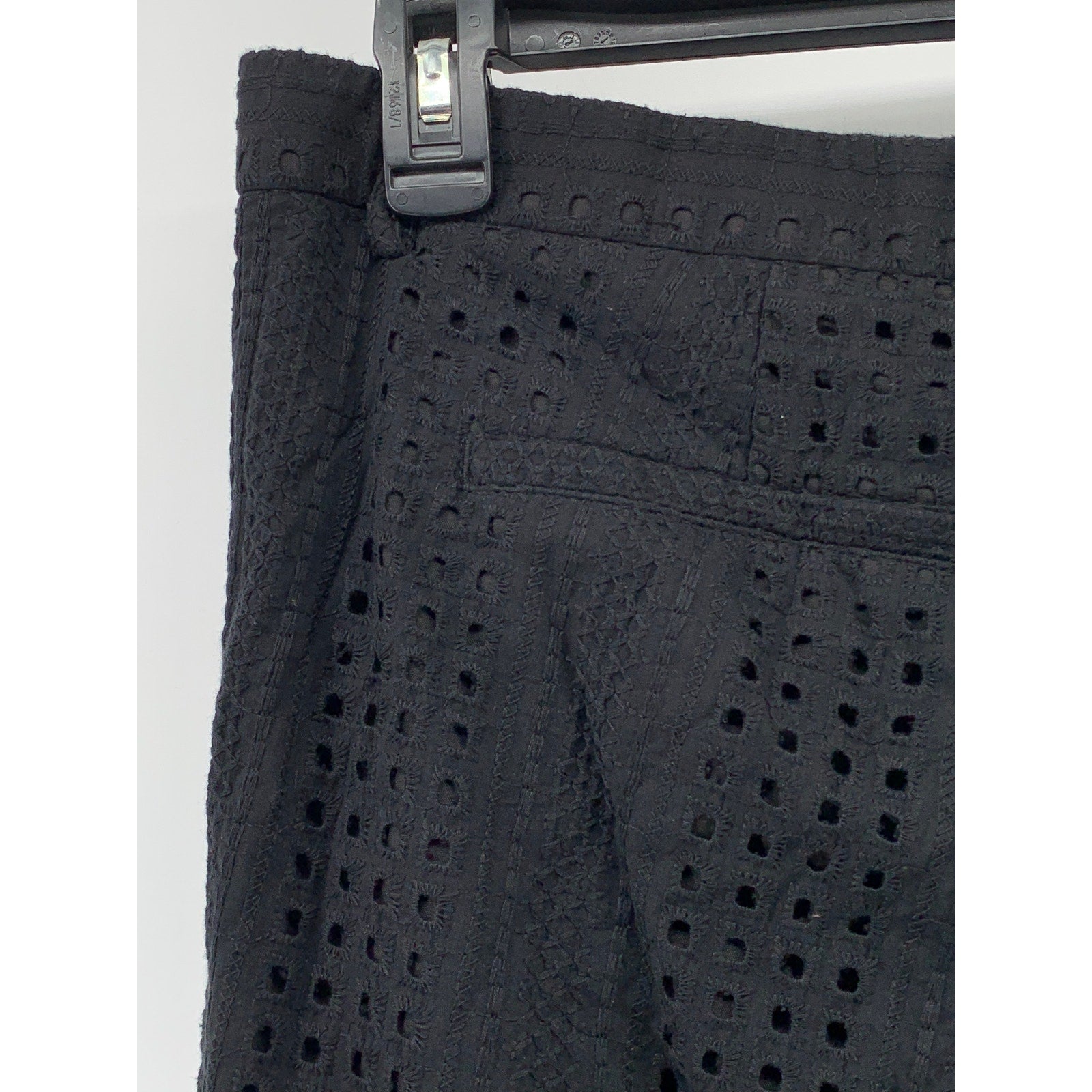 INC INTERNATIONAL CONCEPTS Men's Black Slim-Fit Eyelet Cutout Pants SZ 40