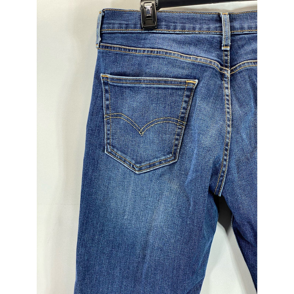 LEVI'S Men's Medium Blue 511 Slim-Fit Five-Pocket Denim Jean SZ 34X30