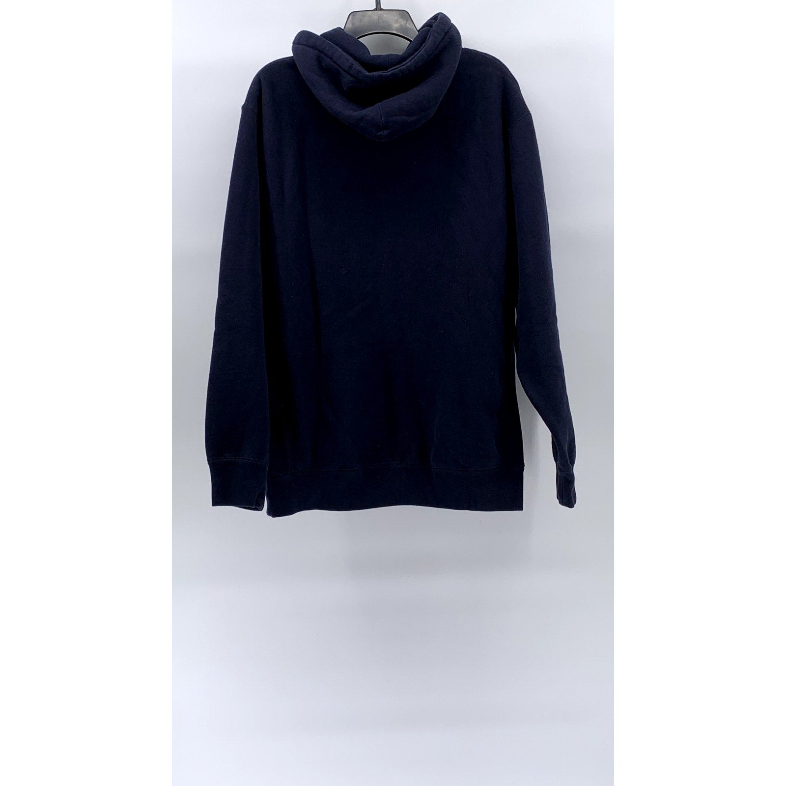 INDEPENDENT TRADING COMPANY Men's Navy Blue Solid Heavyweight Hoodie SZ XL