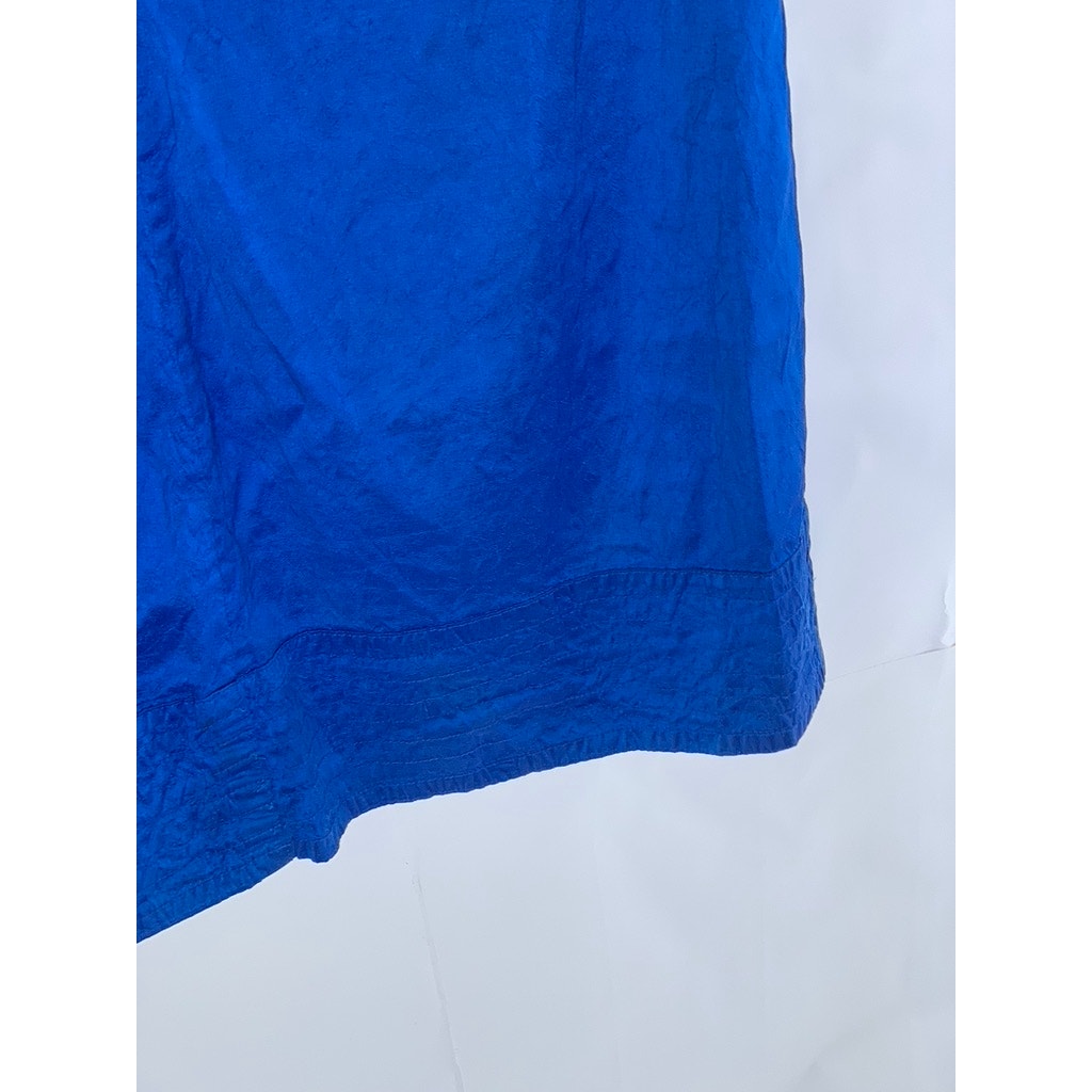 CALYPSO ST. BARTH Women's Dark Blue Crewneck Short Sleeve Knee Length Dress SZ L