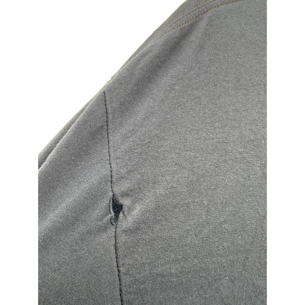 FRUIT OF THE LOOM Men's Black-Gold Resist Smokey Bear T-Shirt SZ L