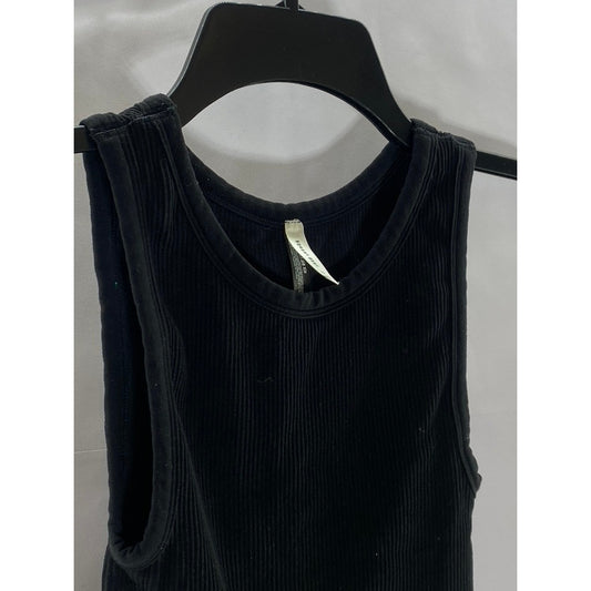 ARITZIA SUNDAY BEST Women's Black Slim Fit Little Ribbed Tank Top SZ XS